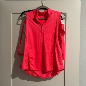 Tail Women's hot pink golf top